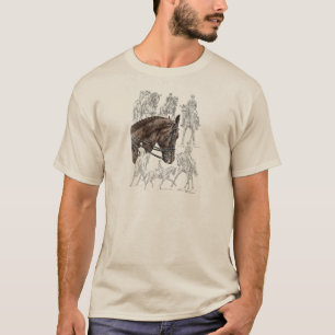 T-shirt Chevaux de contrainte collectés FEI