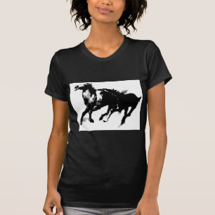 T-shirt Chevaux de course