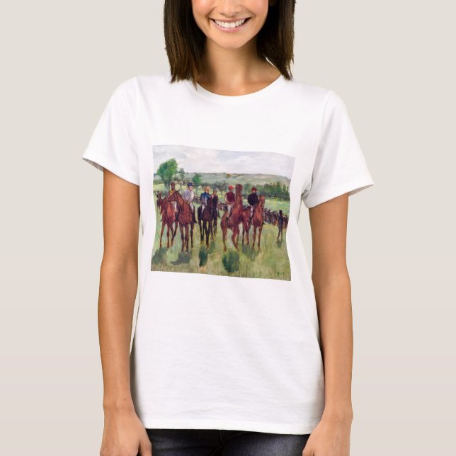 T-shirt Chevaux de course, Edgar Degas (Devant)