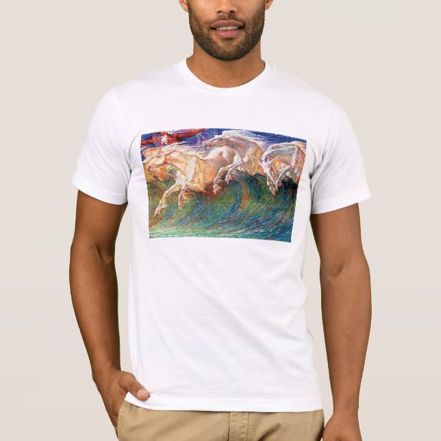 T-shirt Chevaux de Neptune (Devant)