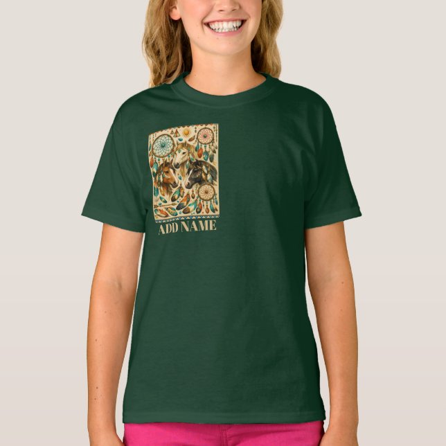 T-shirt Chevaux de rêve (Devant)