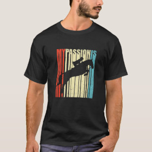 T-shirt Chevaux équestres rétro Graphique Adulte Chevaux é