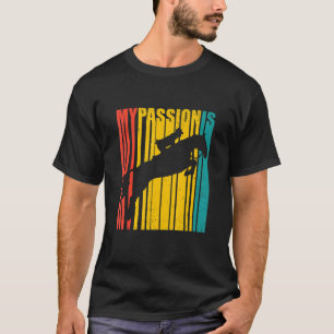 T-shirt Chevaux équestres rétro Graphique Adulte Chevaux é