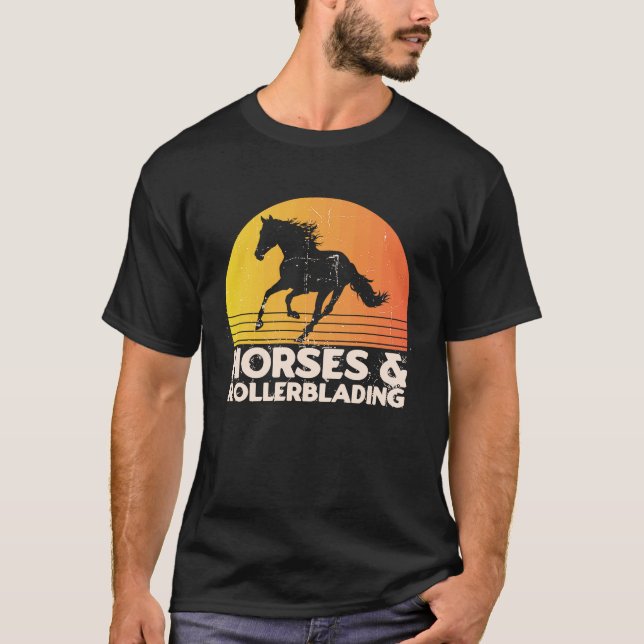 T-shirt Chevaux Et Roulettes (Devant)