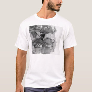 T-shirt Chevaux indiens d'abondance d'Oglala avec le