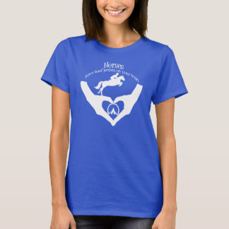 T-shirt Chevaux Laisser des empreintes de Hoof sur votre c