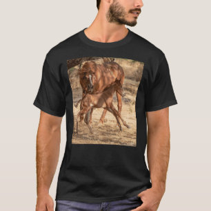 T-shirt Chevaux sauvages de la rivière Salt