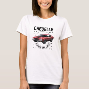 T-shirt Chevelle de voiture classique 1970