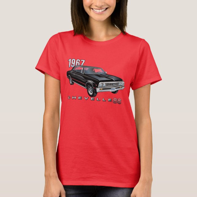 T-shirt Chevelle SS 1967  (Devant)
