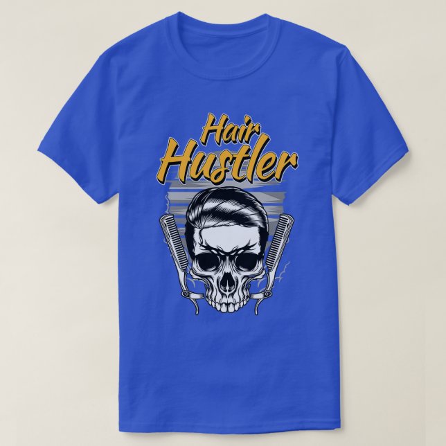 T-shirt Cheveux Coupe de cheveux pour coiffeurs Coiffeuses (Design devant)
