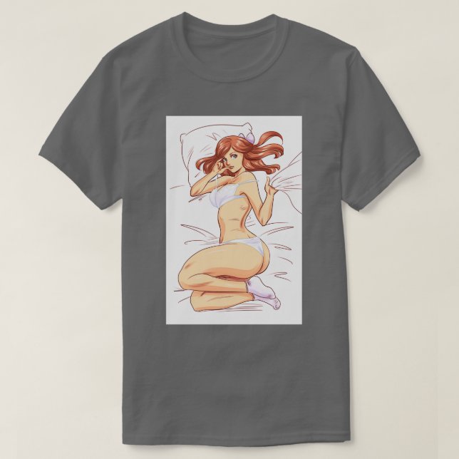 T-shirt Cheveux dans le lit (Design devant)