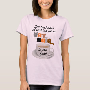T-shirt Cheveux de chat dans ma coupe Amoureux des chats h