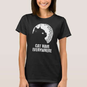 T-shirt Cheveux de chat partout Chat Humour Kitten Chat Ma