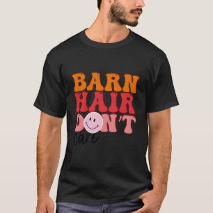 T-shirt Cheveux De Grange Ne Se Soucie Pas Cheval équitati