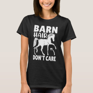 T-shirt Cheveux de grange Ne vous souciez pas Cheval Costu