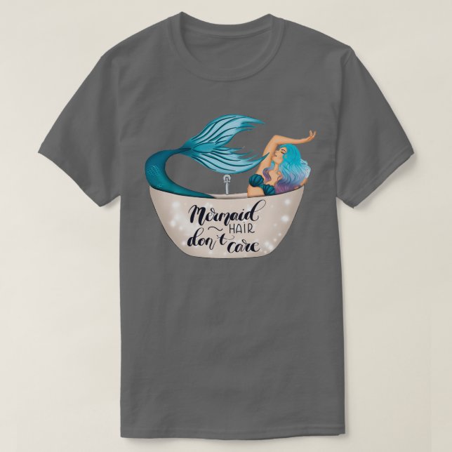 T-shirt Cheveux de sirène Donx27t Soins 3 (Design devant)