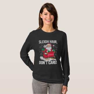 T-shirt Cheveux de traîneau drôles, Noël c'est tout ce qui