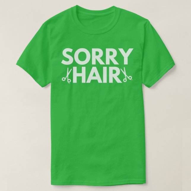 T-shirt cheveux désolés (Design devant)