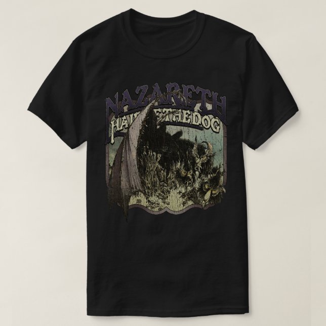 T-shirt Cheveux du chien 1975 (Design devant)
