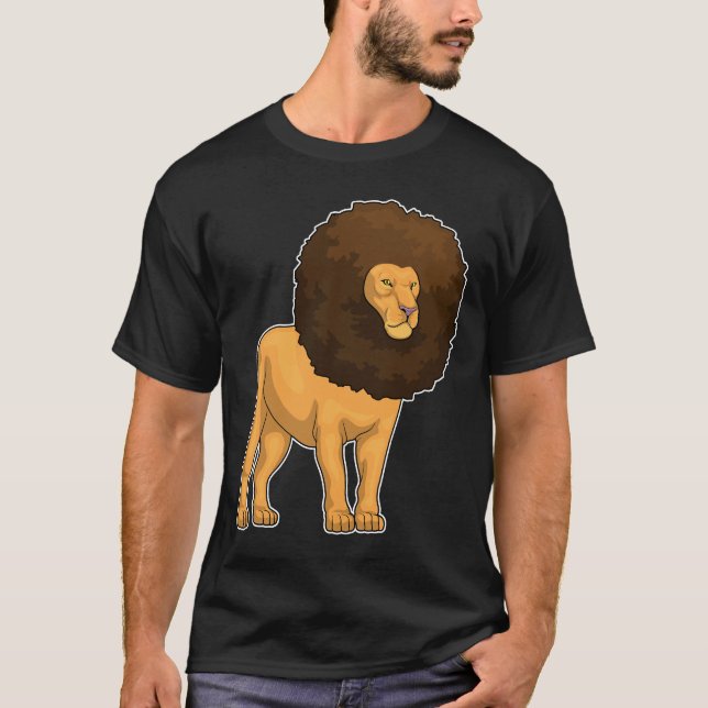 T-shirt Cheveux Lion Afro (Devant)
