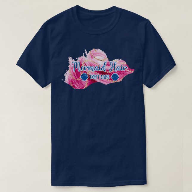 T-shirt Cheveux Mermaid (Design devant)
