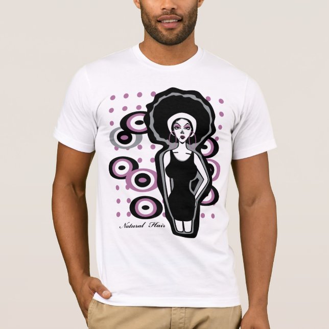 T-shirt Cheveux naturels (Devant)