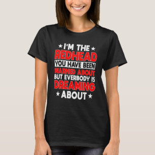 T-shirt Cheveux Redhead Girl Ginger Reddish