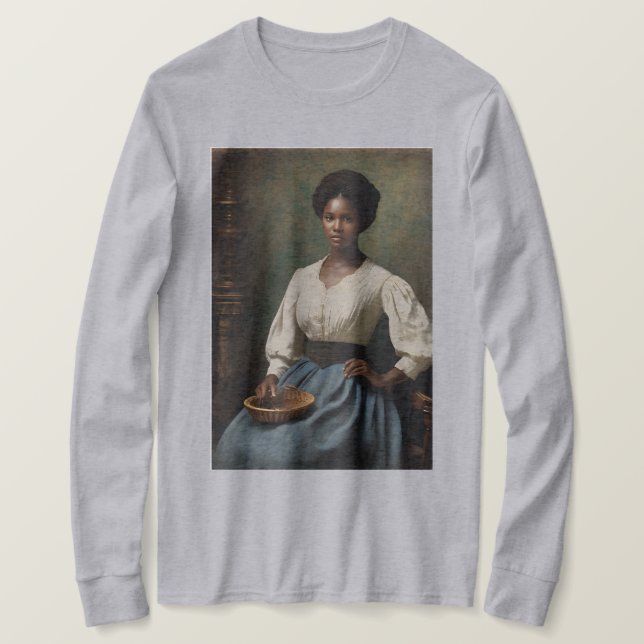 T-shirt Cheveux Rétro (Design devant)
