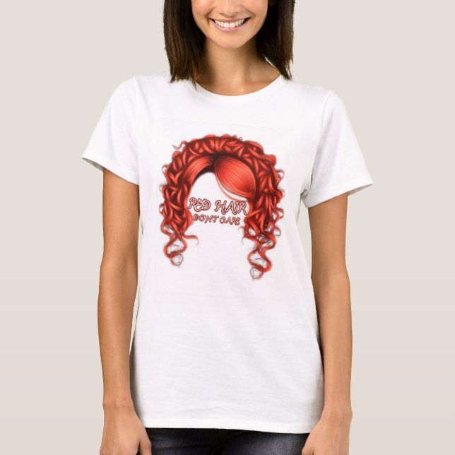 T-shirt Cheveux rouges, ne t'en fais pas (Devant)