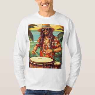 T-shirt "Cheveux sauvages, esprit sauvage"