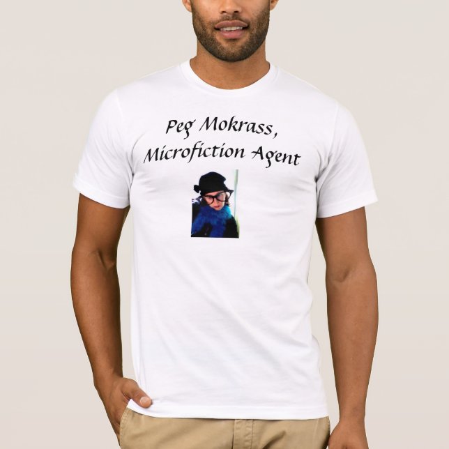 T-shirt Cheville Mokrass : Agent de Microfiction (Devant)