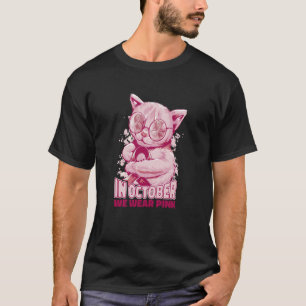 T-shirt Cheville rose d'octobre mignonne