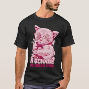 T-shirt Cheville rose d'octobre mignonne