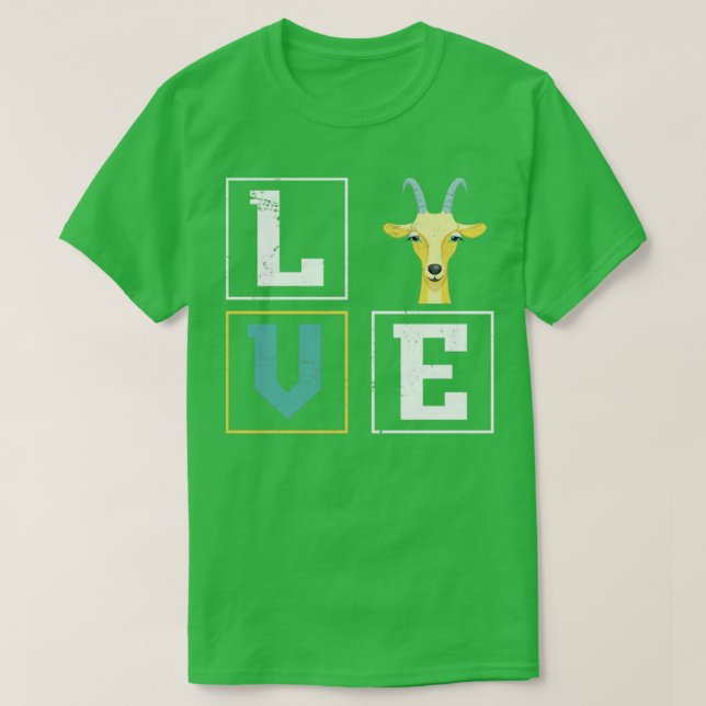 T-shirt Chèvre (Design devant)