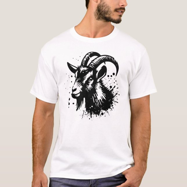 T-shirt Chèvre (Devant)