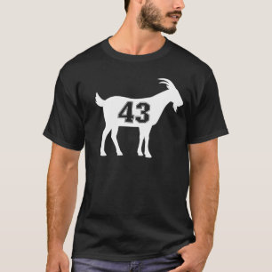 T-shirt Chèvre 43 G.O.A.T. Numéro Quarante-trois chèvre