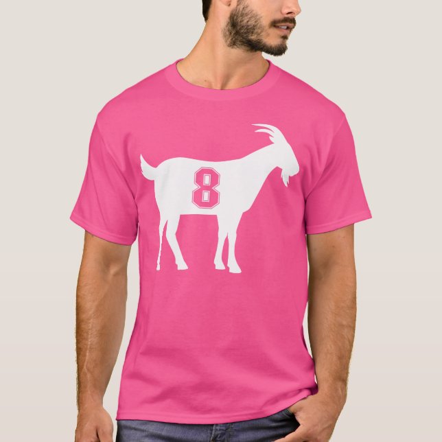 T-shirt Chèvre 8 chèvre Numéro Huit chèvre (Devant)