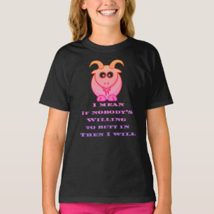 T-shirt chèvre BILLY curieuse
