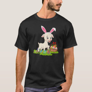 T-shirt Chèvre Chasse aux oeufs de Pâques Chèvre Chèvre Ch