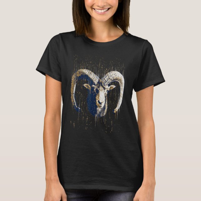 T-shirt Chèvre   Chèvre (Devant)