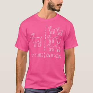 T-shirt Chèvre Chèvre chèvre chèvre chèvre chèvre chèvre b