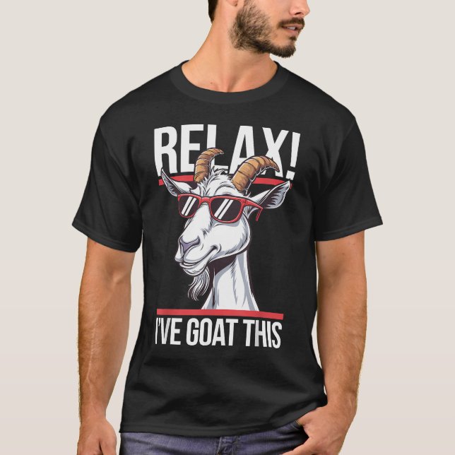 T-shirt Chèvre Chèvre Thème Chèvre Domestique (Devant)
