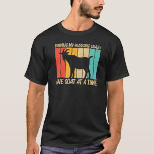 T-shirt Chèvre cool Pour Femmes Filles Chèvre Agricultrice