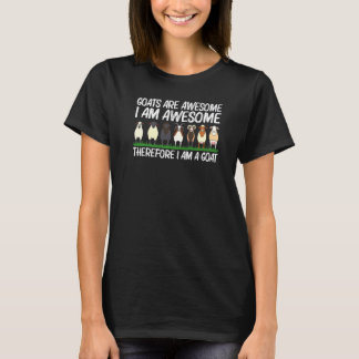 T-shirt Chèvre cool Pour Hommes Femmes Ferme De Chèvre Dom