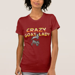 T-shirt Chèvre Crazy Chèvre Lady 6