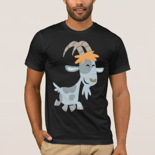 T-shirt chèvre de caricature Cool