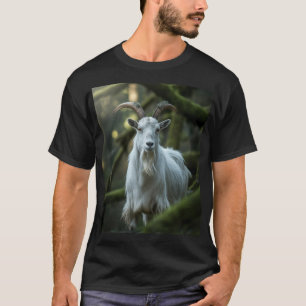 T-shirt Chèvre de forêt mystique chez la mousse Imaginai