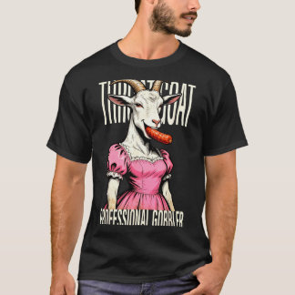 T-shirt Chèvre de gorge humour adulte Streetwear Bootleg Y
