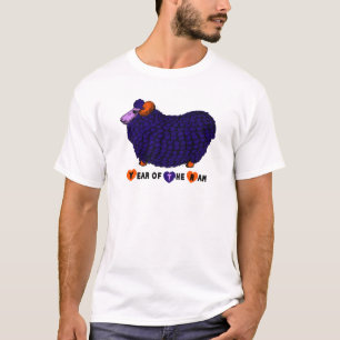 T-shirt Chèvre de mouton de bélier Année Bélier de bélier