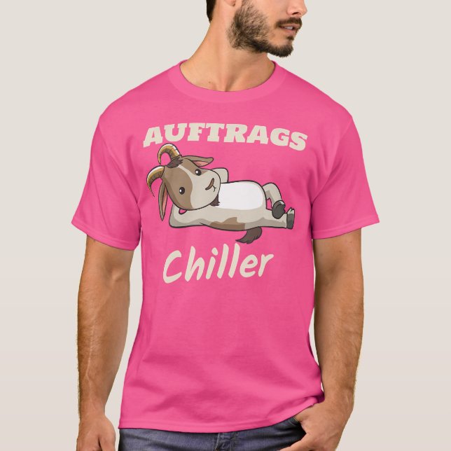 T-shirt Chèvre de refroidisseur chèvre Billy chèvre (Devant)